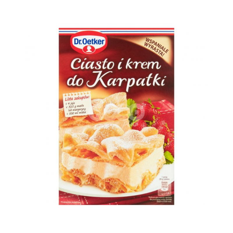 DR.OETKER KARPATKA CAKE AND CREAM 380G