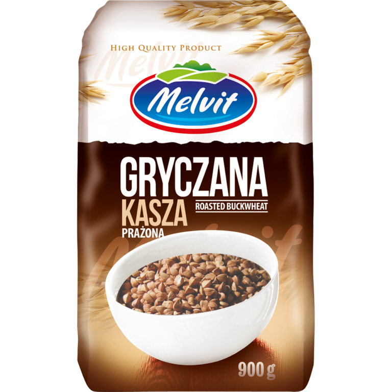 MELVIT ROASTED BUCKWHEAT 900G
