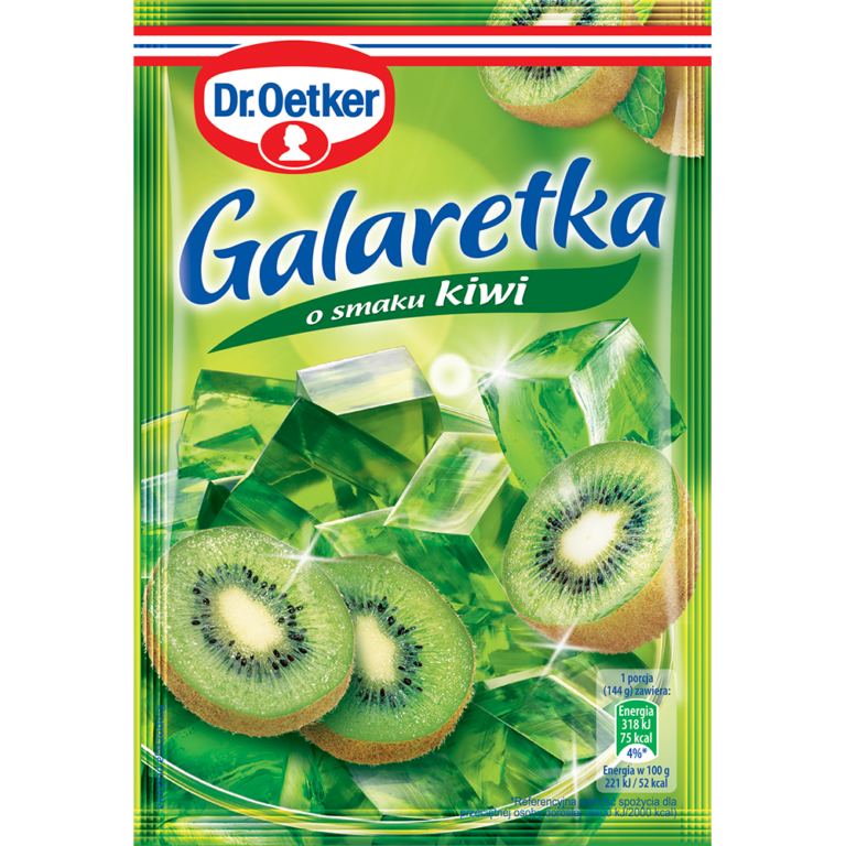 DR.OETKER KIWI FLAVOURED JELLY 77G