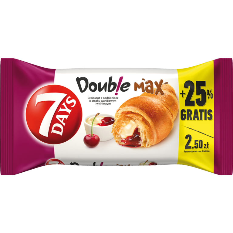 ROGALIK 7 DAYS WANILIA WISNIA 110G