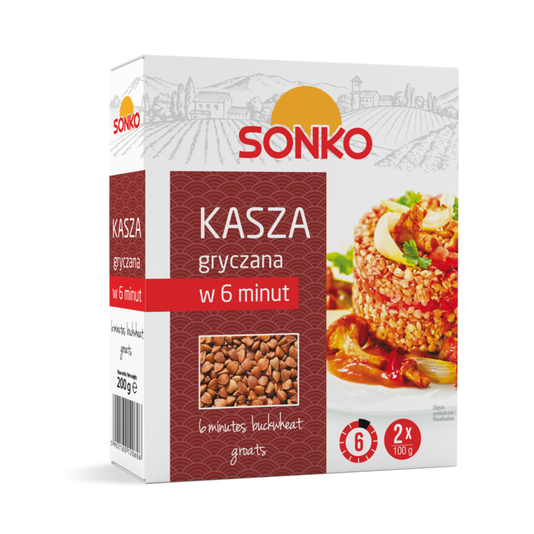 SONKO BUCKWHEAT GROATS IN 6 MINUTES 2*100G
