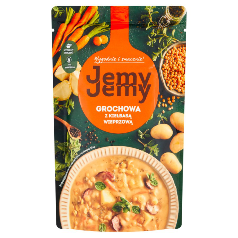 JEMY JEMY PEA SOUP WITH PORK SAUSAGE 450G