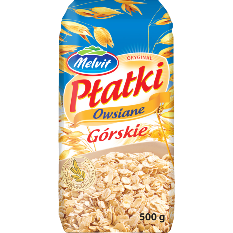 MELVIT ROLLED OATS 500G